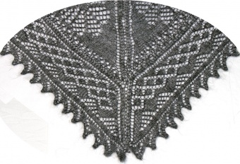 Пуховый платок-плед 190х190 см (арт. П643)